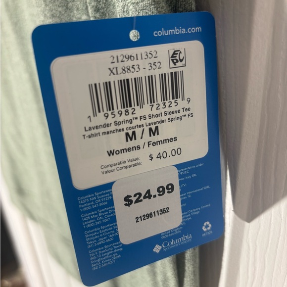 Columbia Green Spring Short Sleeve Tee - Picture 3 of 4